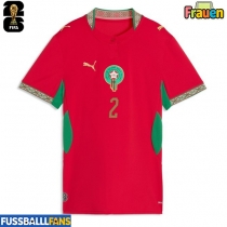 Marokko Achraf Hakimi #2 Heimtrikot Frauen EM 2024 Kurzarm